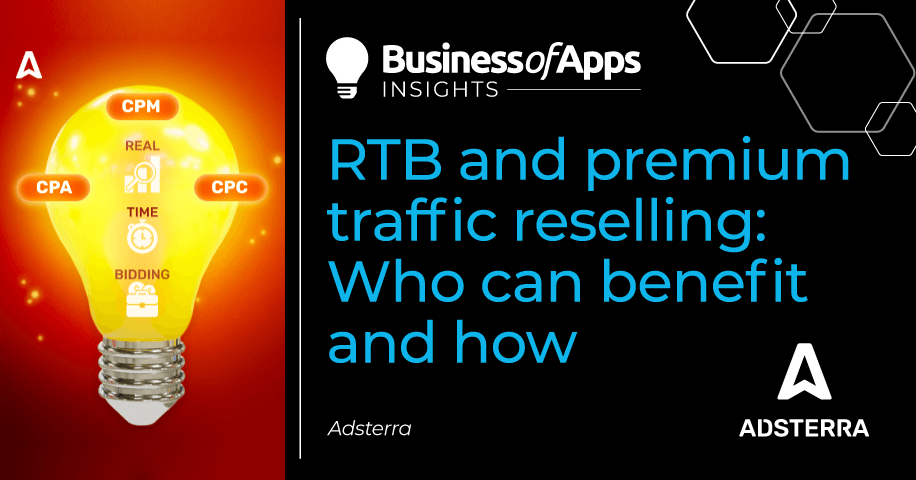 Adsterra provides RTB traffic for advertisers to buy traffic via RTB review
