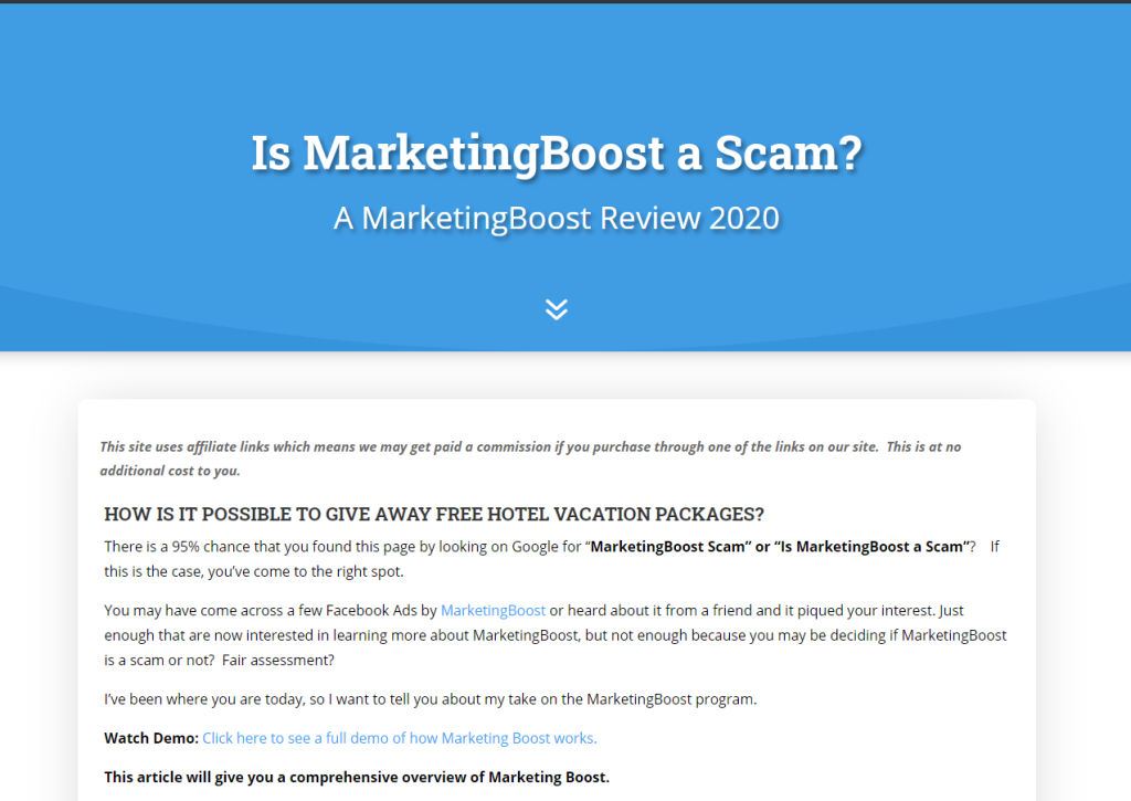 Suitable for All Industries: Marketing Boost Review